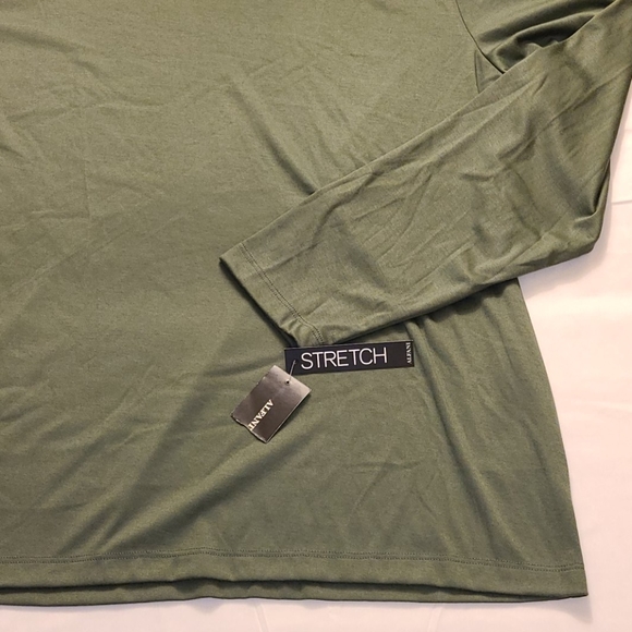 Alfani stretch long-sleeve V-neck tee - Picture 9 of 16